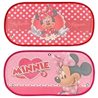 Sambros CAR-201-01 - Parasol para Ventana Trasera de Coche de Minnie Mouse